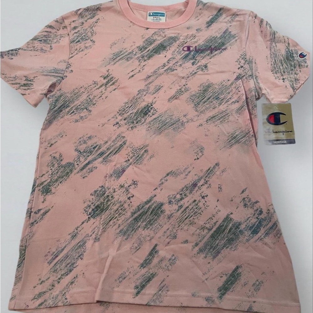 Brand New Pink & Grey Heavyweight Champion T-shirt